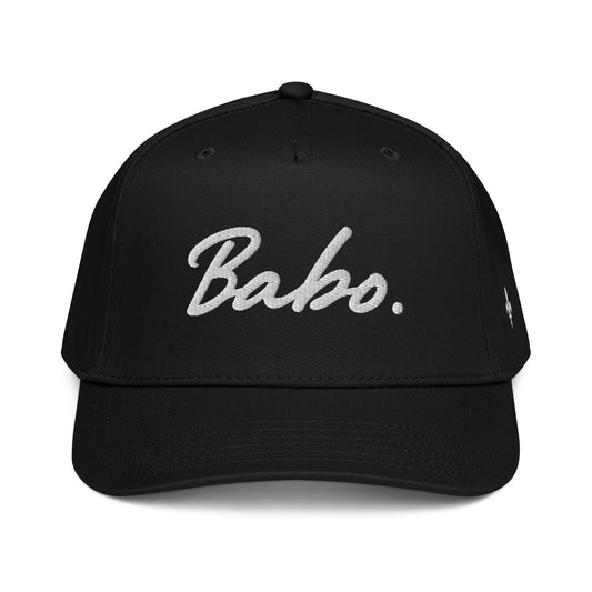 Babo v2 5 Panel Cap White Embroidery | Ljiljan