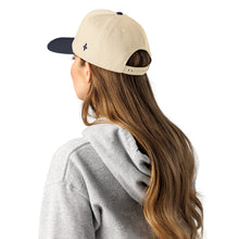 Load image into Gallery viewer, Bosna Upside Down 5 Panel Cap Navy Embroidery | Ljiljan