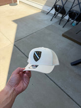 Load image into Gallery viewer, Black Edition Ljiljan Shield Richardson 112 Trucker Hat