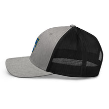 Load image into Gallery viewer, Flag of BiH (1992–1998) Trucker Cap Embroidery | Ljiljan