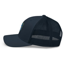 Load image into Gallery viewer, Flag of BiH (1992–1998) Trucker Cap Embroidery | Ljiljan