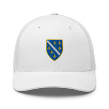 Load image into Gallery viewer, Flag of BiH (1992–1998) Trucker Cap Embroidery | Ljiljan