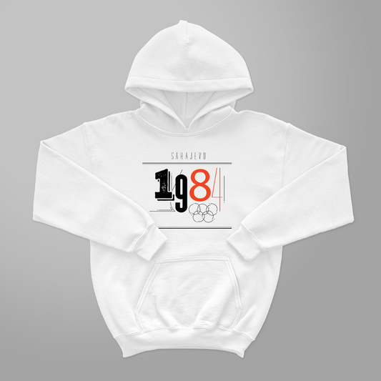 1984 Ed.1 - YOUTH - Pullover Hooded Sweatshirt