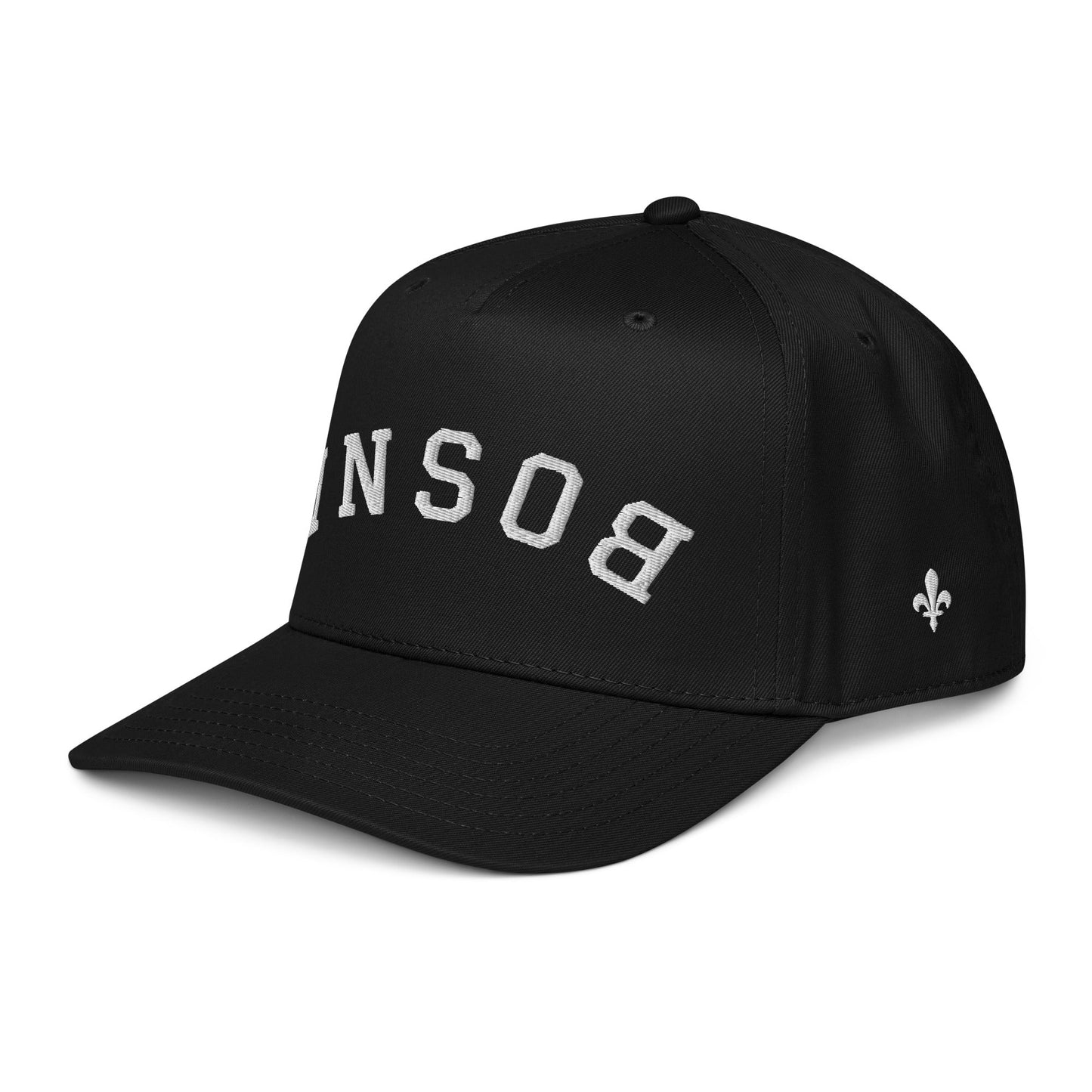 Upside Down Bosna 5 Panel Cap White Embroidery | Ljiljan