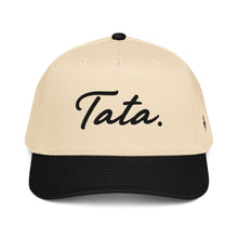 Load image into Gallery viewer, Tata 5 Panel Cap Black Embroidery | Ljiljan
