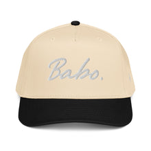 Load image into Gallery viewer, Babo v2 5 Panel Cap White Embroidery | Ljiljan
