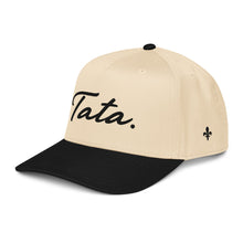 Load image into Gallery viewer, Tata 5 Panel Cap Black Embroidery | Ljiljan
