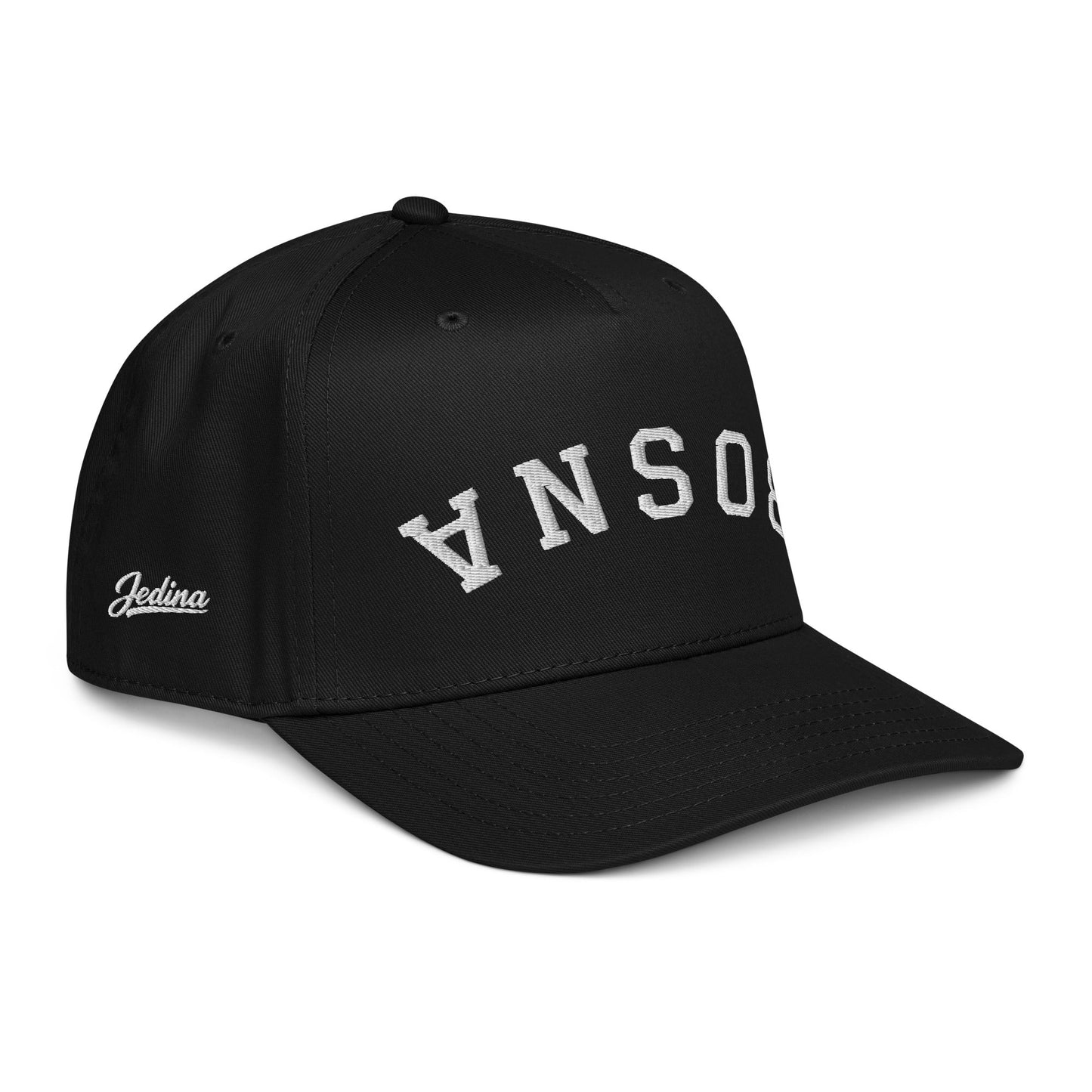 Upside Down Bosna 5 Panel Cap White Embroidery | Ljiljan