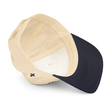Load image into Gallery viewer, Bosna Upside Down 5 Panel Cap Navy Embroidery | Ljiljan
