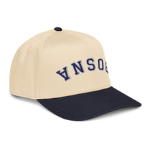 Load image into Gallery viewer, Bosna Upside Down 5 Panel Cap Navy Embroidery | Ljiljan
