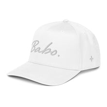 Load image into Gallery viewer, Babo v2 5 Panel Cap White Embroidery | Ljiljan
