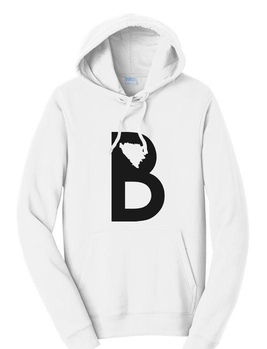 BiH Letter - Men's - Pullover Hooded Sweatshirt