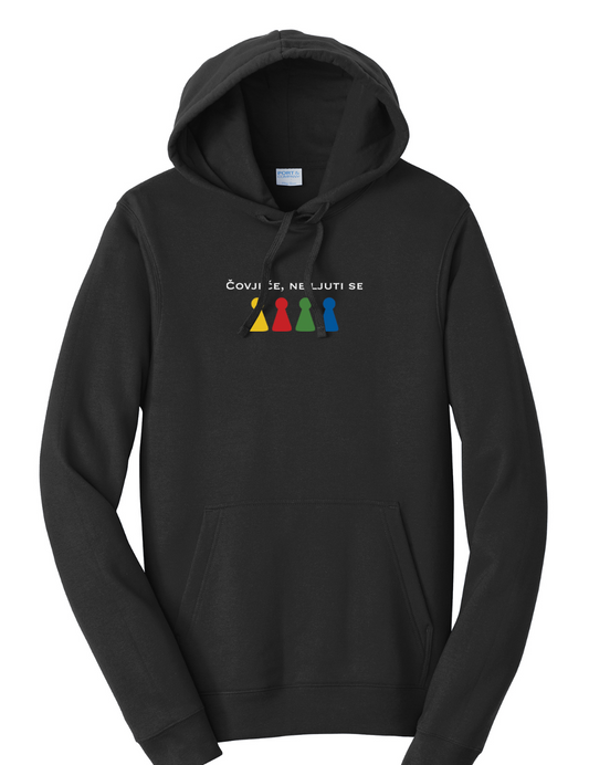 Čovječe - Men's - Pullover Hooded Sweatshirt