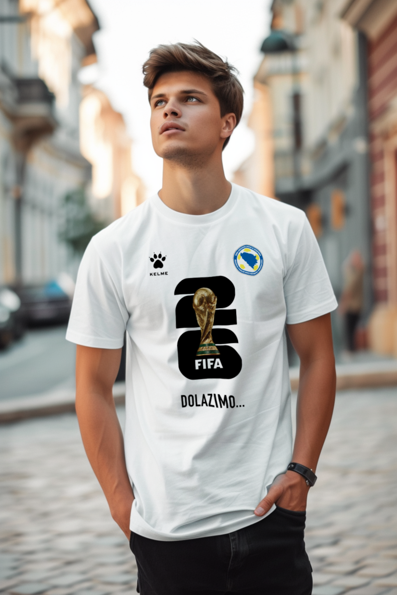 DOLAZIMO - Bosnia & Herzegovina World Cup 2026 T-Shirt - BIH