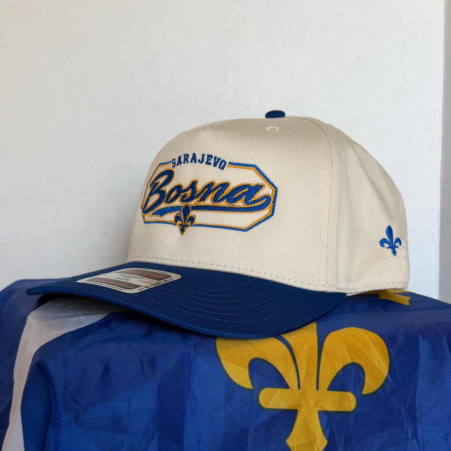 Bosna Sarajevo 5 Panel Mid-Profile Baseball Cap Embroidery