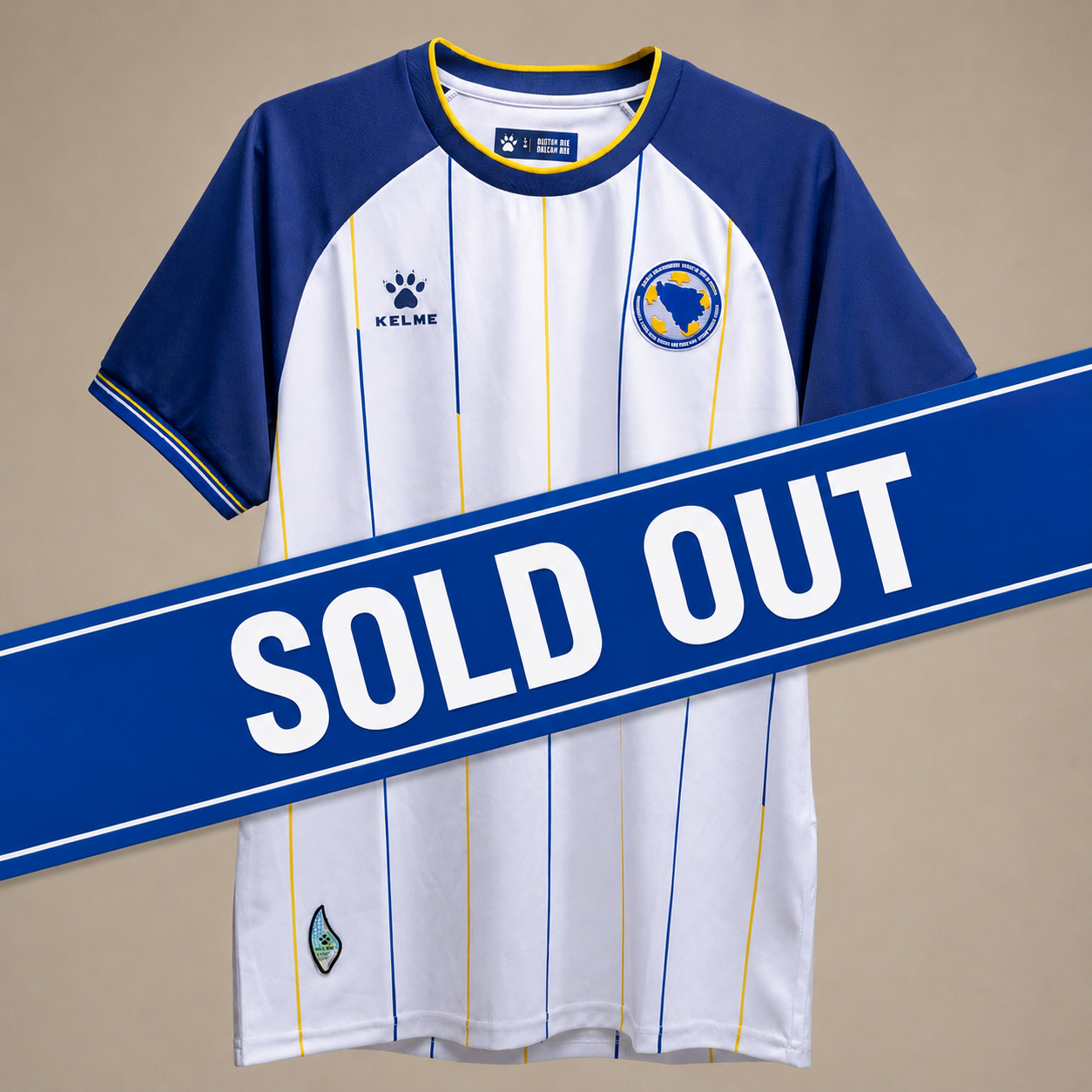 BOSNIA & HERZEGOVINA 2026 WORLD CUP - AWAY - FAN JERSEY