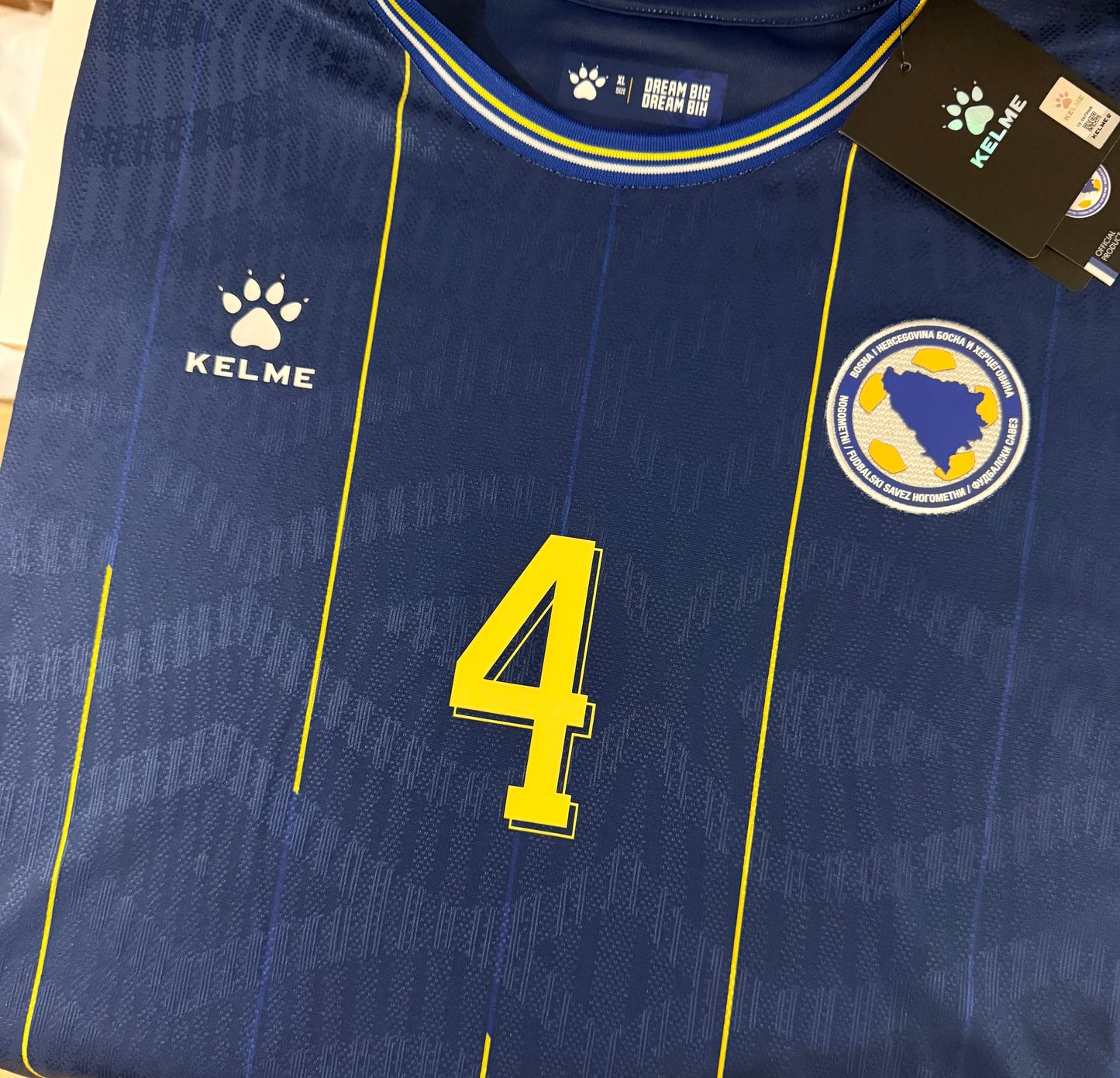 BiH Jersey Name & Number Addition | Service