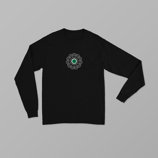 Srebrenica Flower - Youth - Long Sleeve Core Cotton Tee