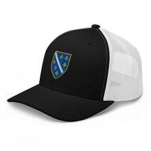 Load image into Gallery viewer, Flag of BiH (1992–1998) Trucker Cap Embroidery | Ljiljan
