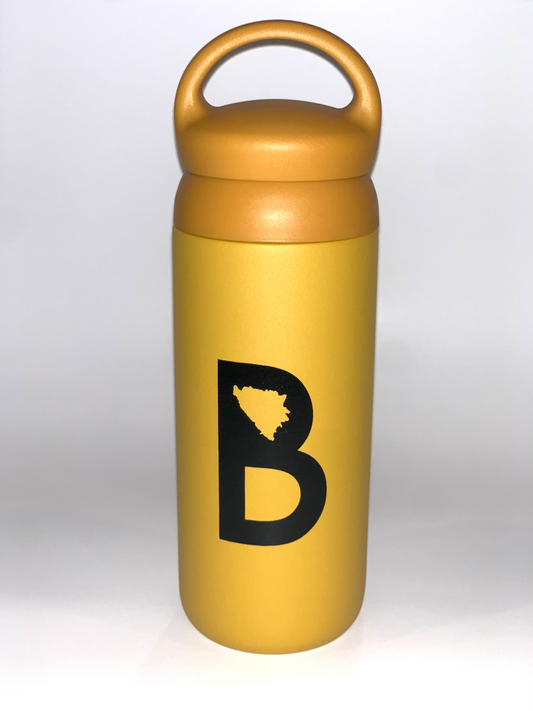 B-Letter DAY OFF TUMBLER 500ml / 17oz (yellow)